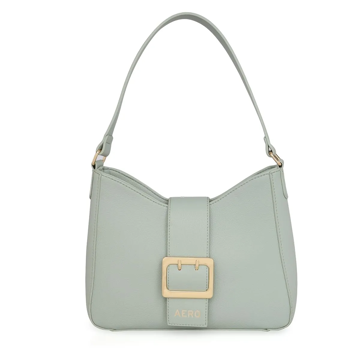 AEROPOSTALE Enid Women PU Baguette Handbag - Mint