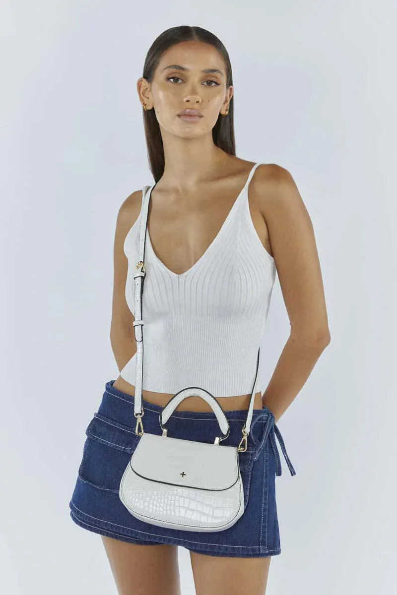 AMALIE TOP HANDLE CROSSBODY BAG