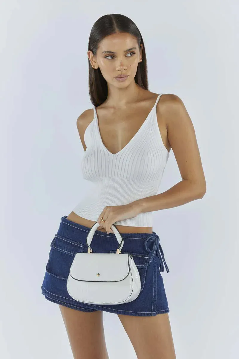 AMALIE TOP HANDLE CROSSBODY BAG