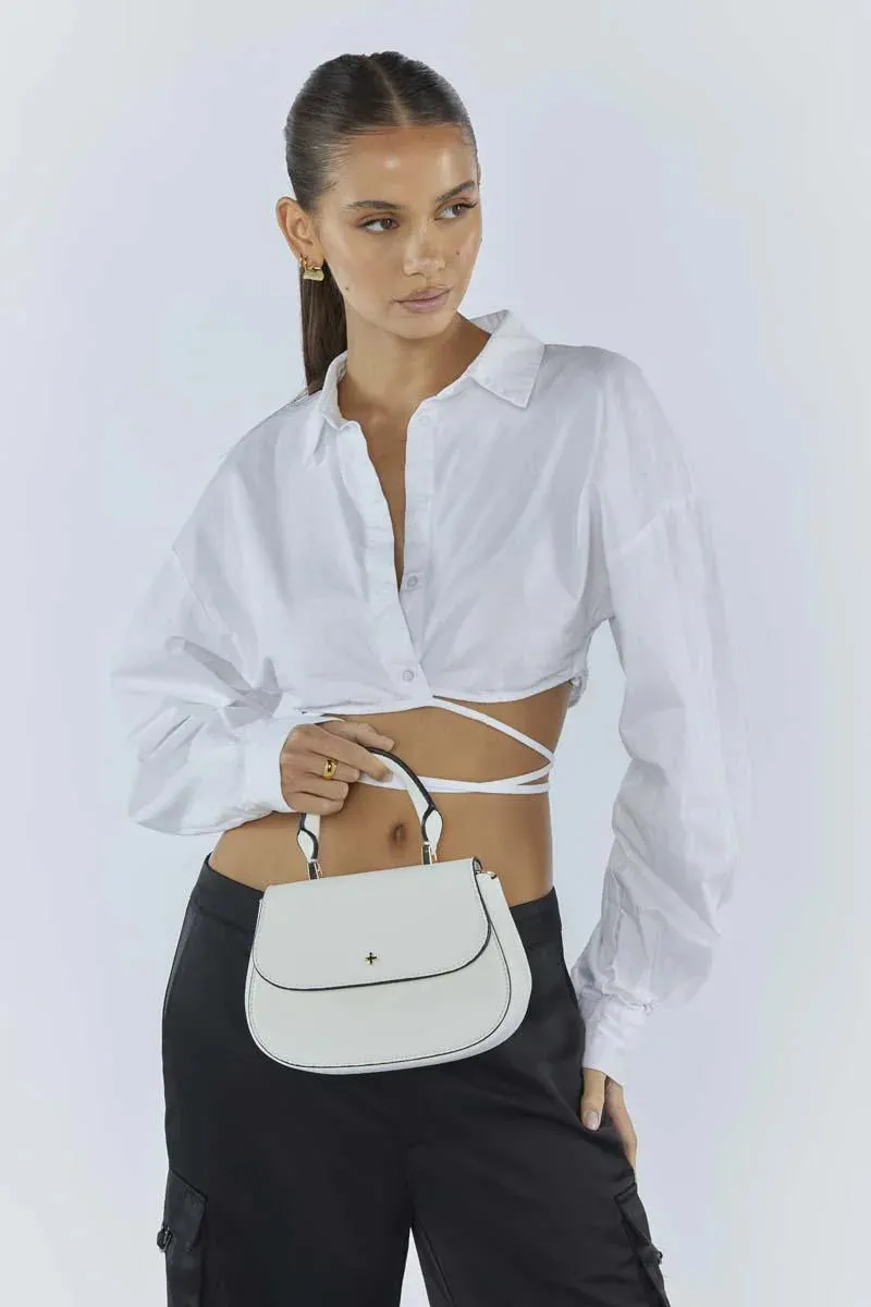 AMALIE TOP HANDLE CROSSBODY BAG