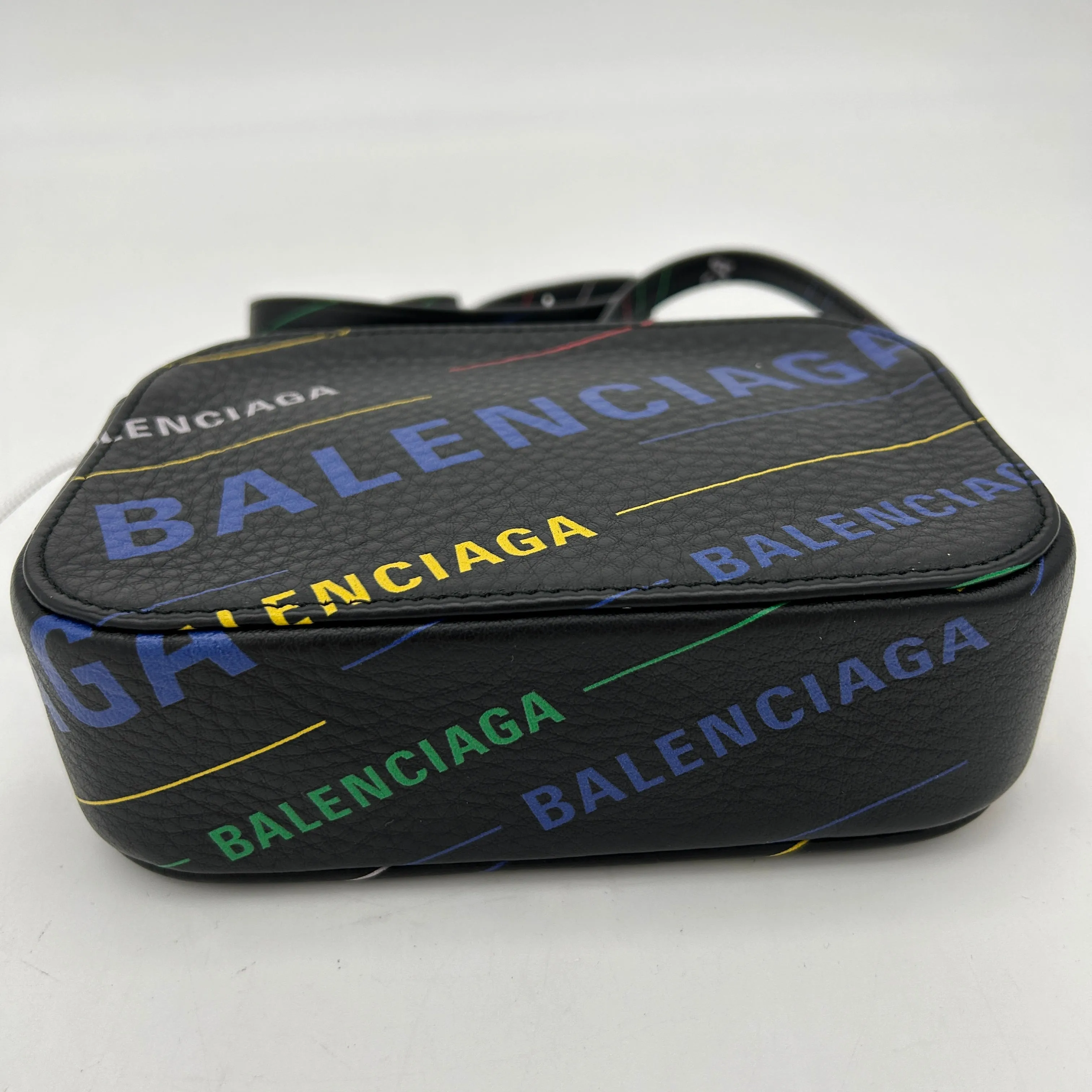 Balenciaga Everyday Multicolor Leather Camera Bag XS