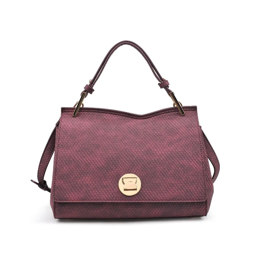 Camila Snake Satchel