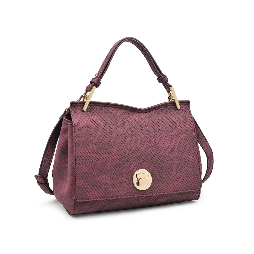 Camila Snake Satchel