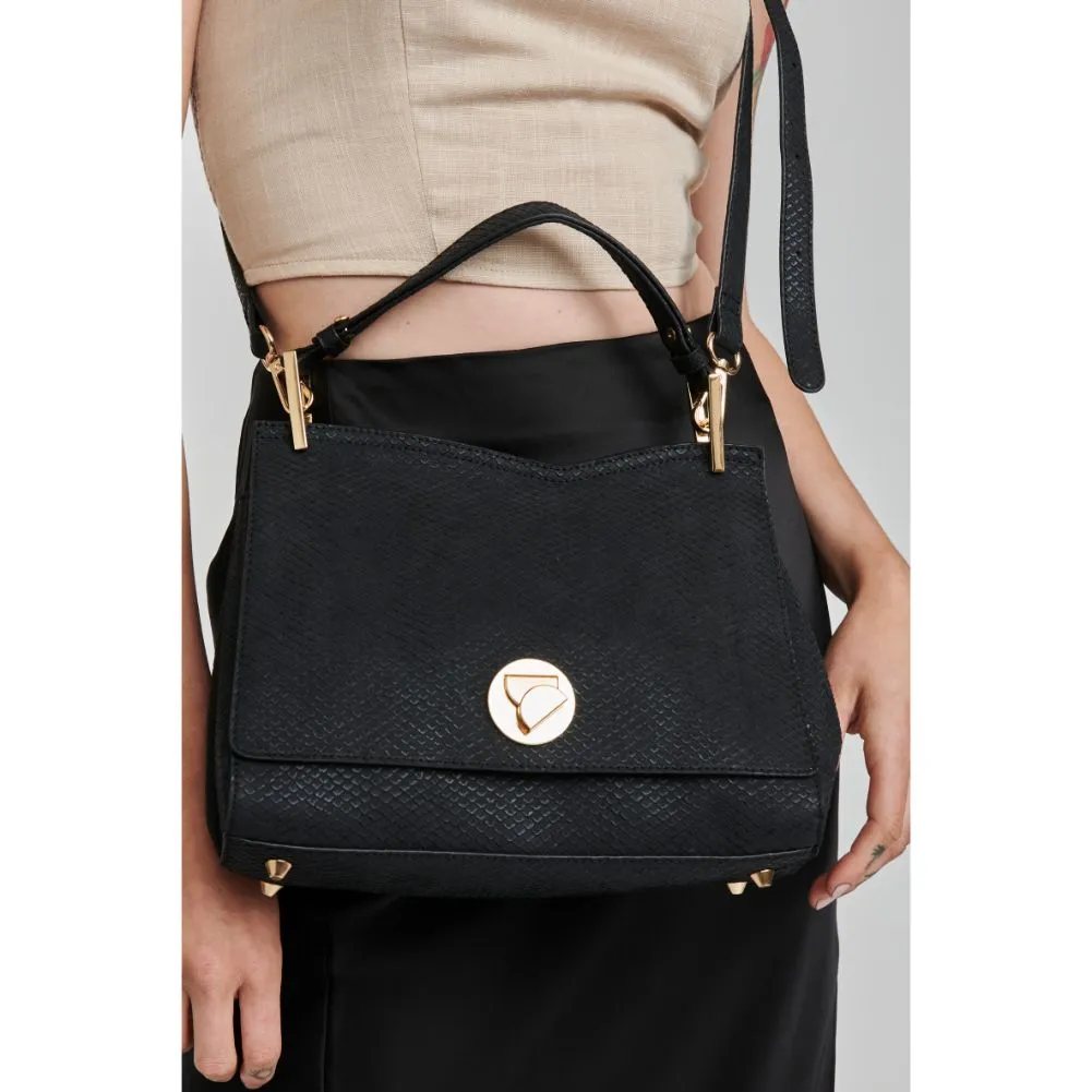 Camila Snake Satchel