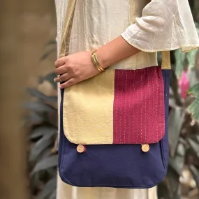 Canvas Tote Bag | Cross-Body | Multicolour