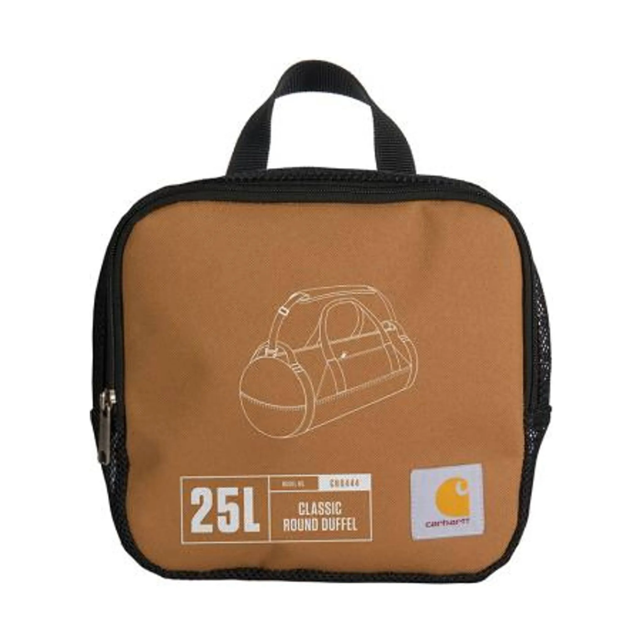 Carhartt 25L Classic Round Duffel - Carhartt Brown