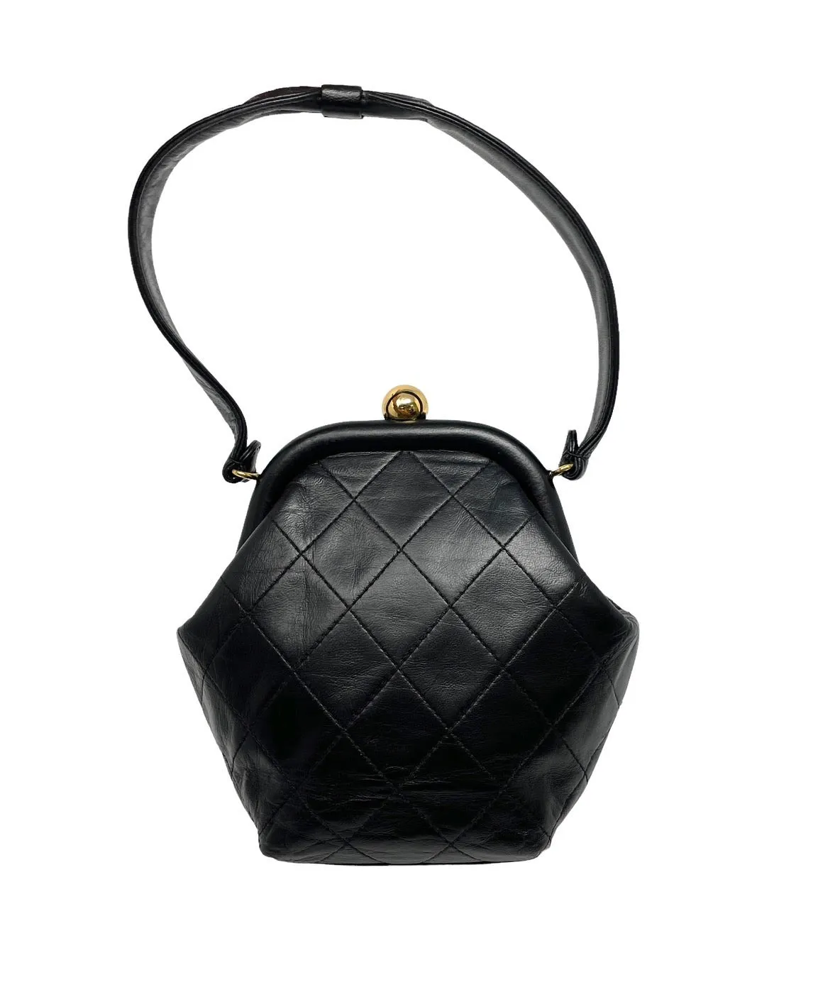 Chanel Black Mini Top Handle Bag