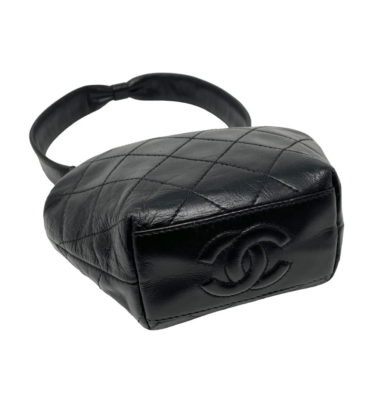 Chanel Black Mini Top Handle Bag