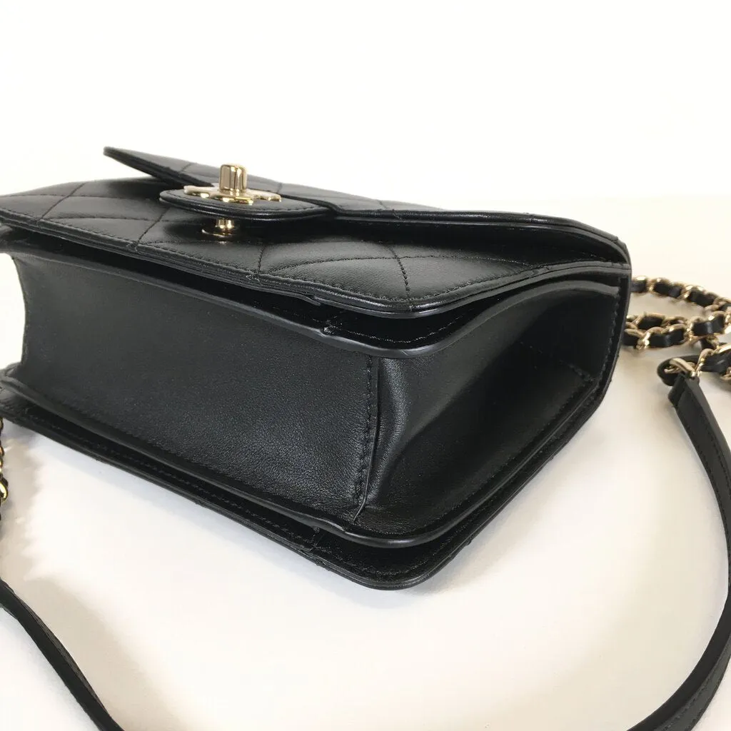 Chanel Mini Top Handle Flap