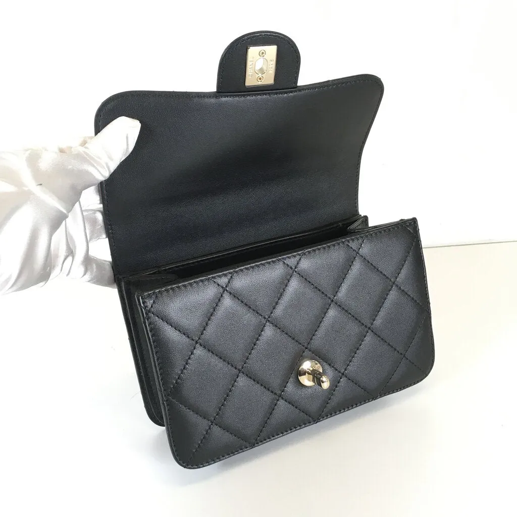 Chanel Mini Top Handle Flap