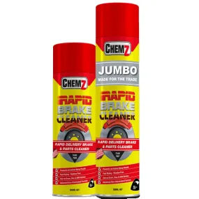 Chemz Rapid BrakeClean - (600 or 750 ml)