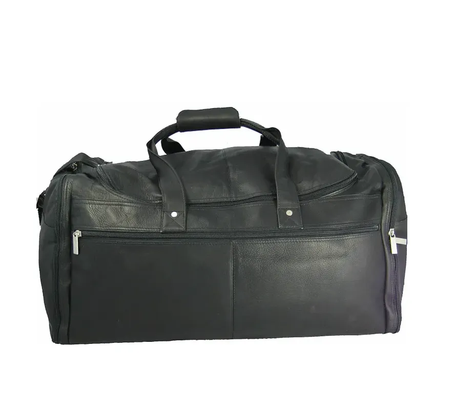 David King Leather 22.5" Carry On Duffle