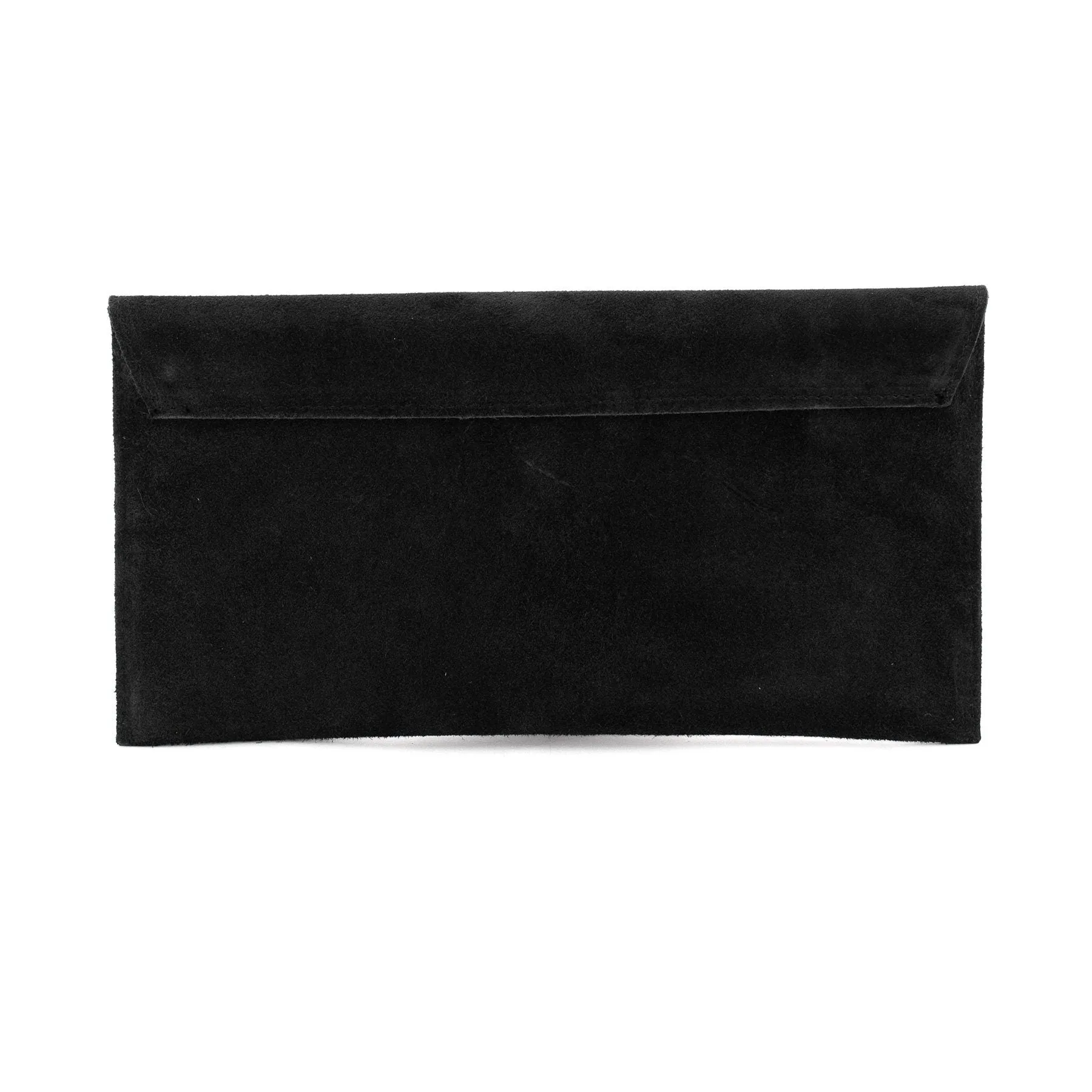 Denim Blue Envelope Clutch Bag