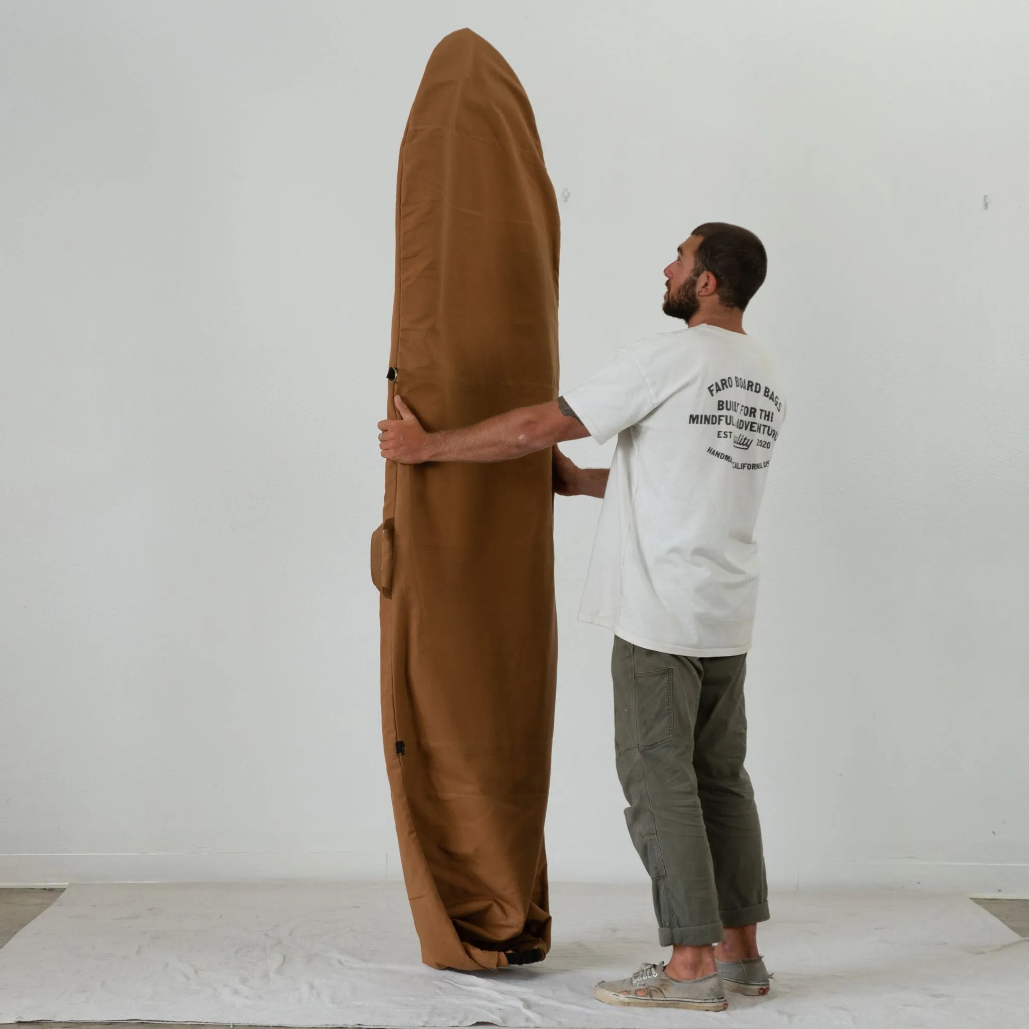 DESERT SAND ADJUSTABLE SURFBOARD BAG