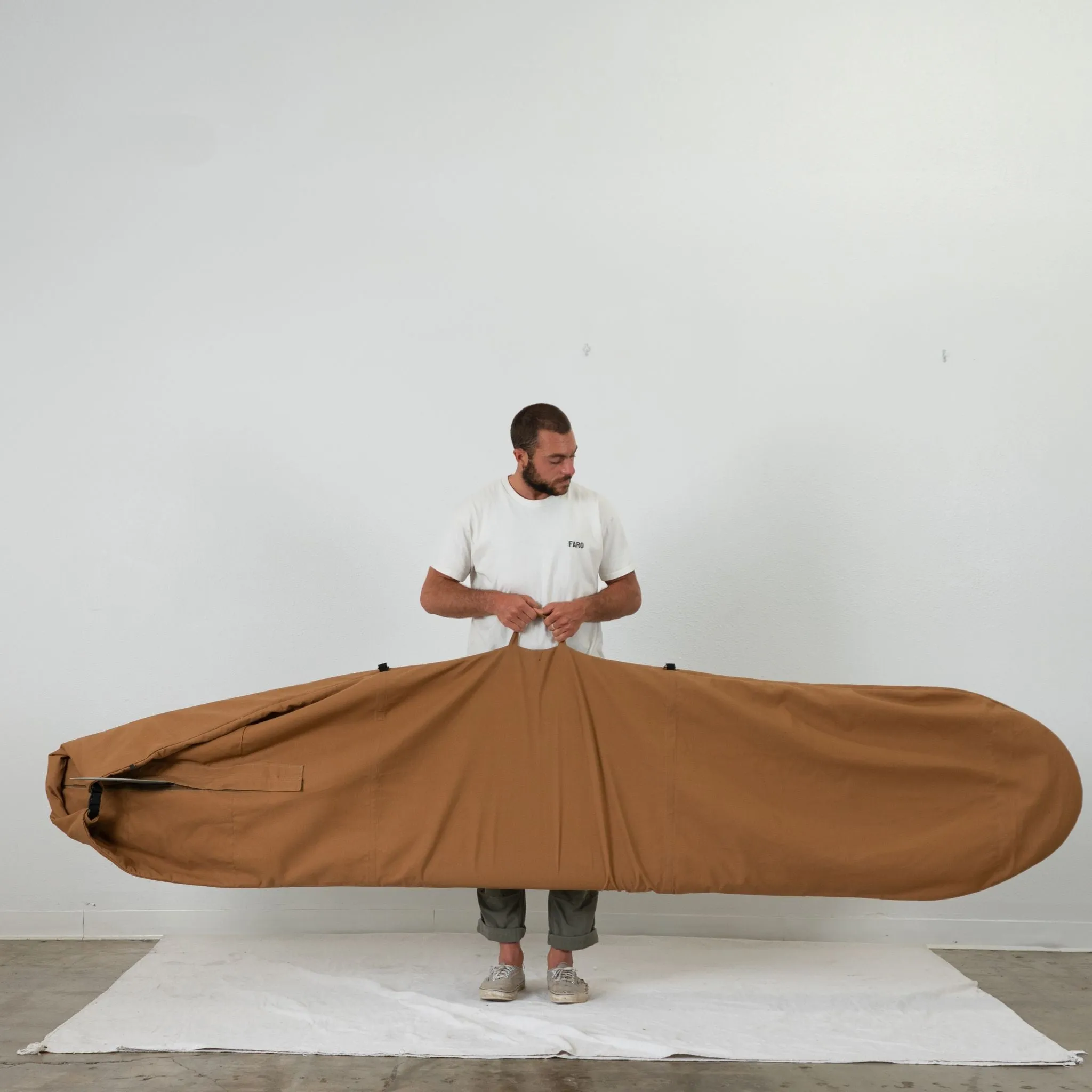 DESERT SAND ADJUSTABLE SURFBOARD BAG