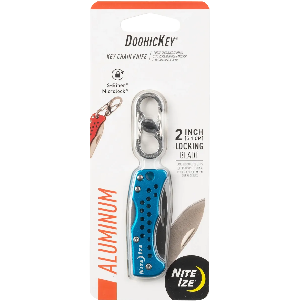 DoohicKey Key Chain Knife Blue