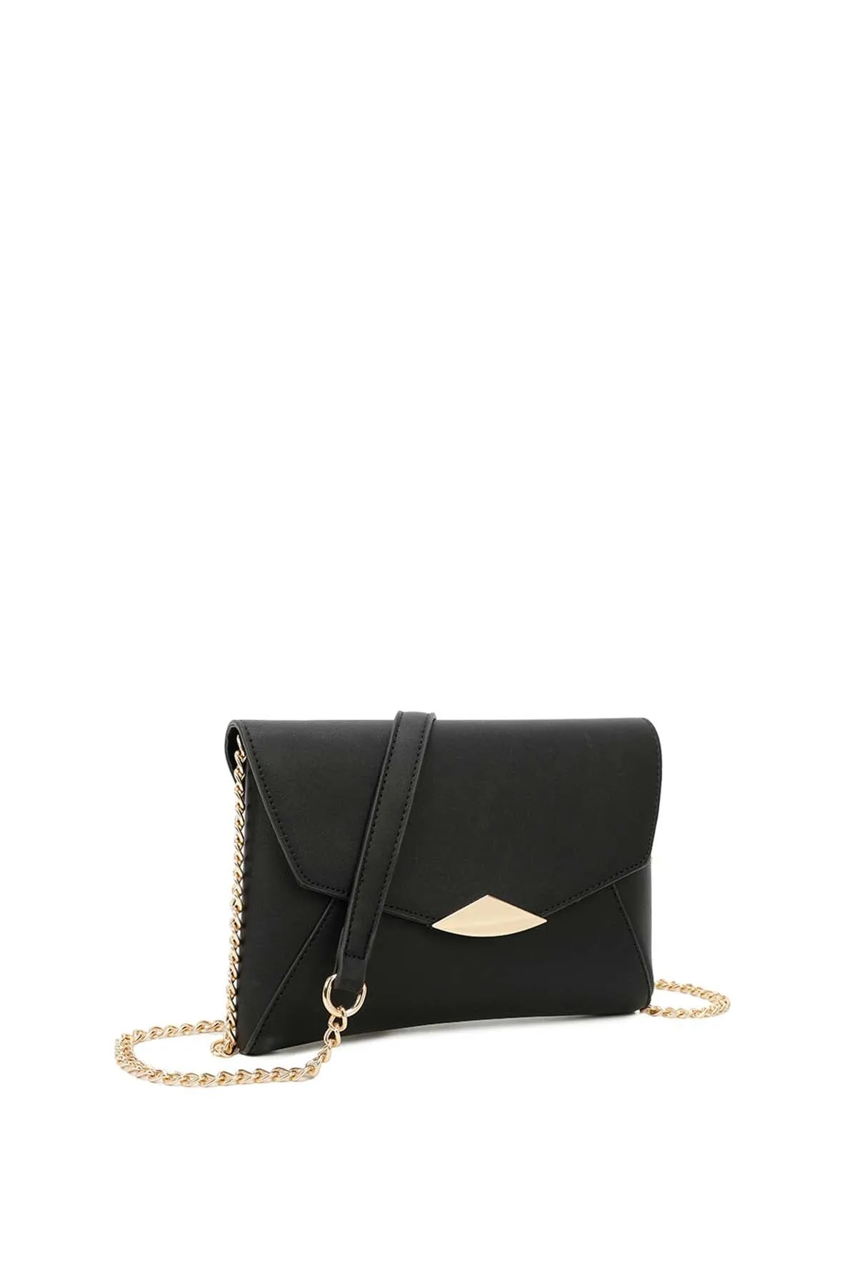 Envelope Clutch in Black