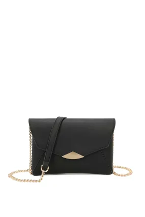 Envelope Clutch in Black