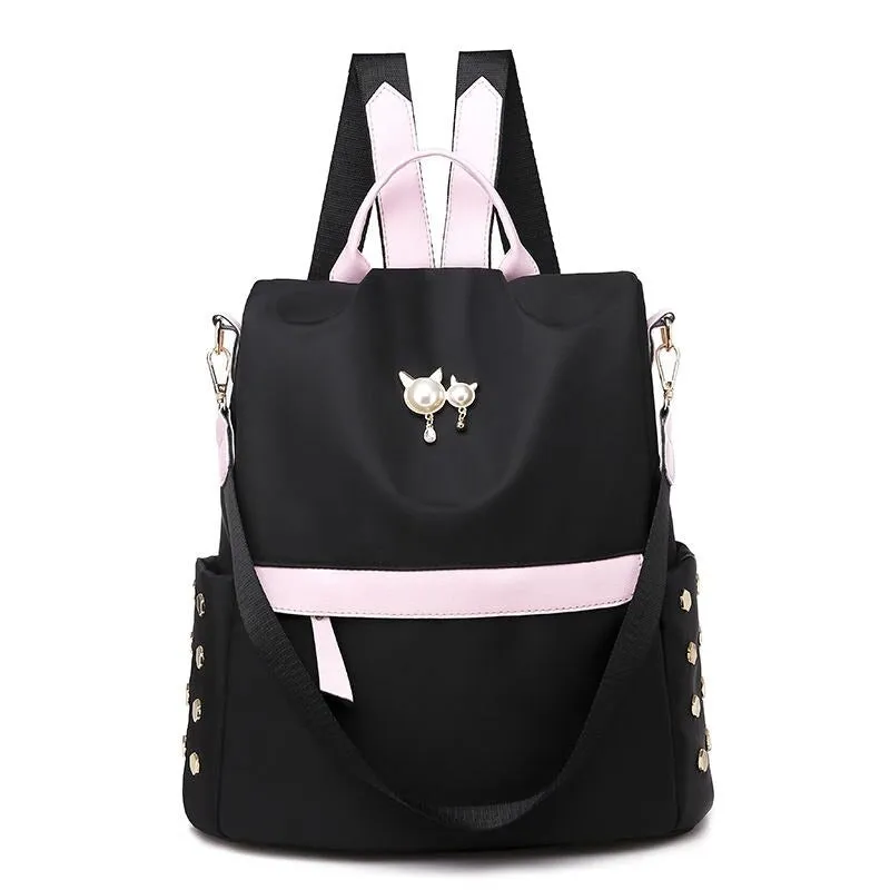 Fashion Rivets Backpack For Girls