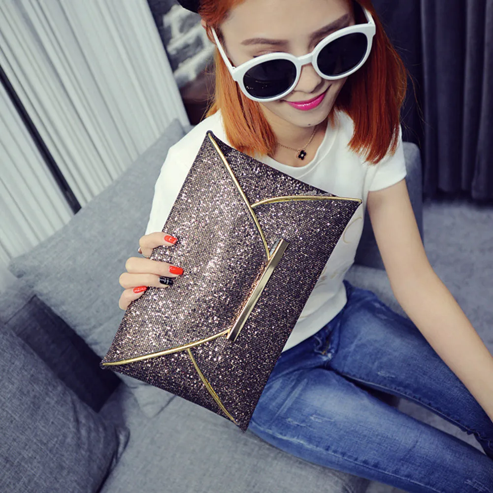 Fashion Sequin women clutch bag