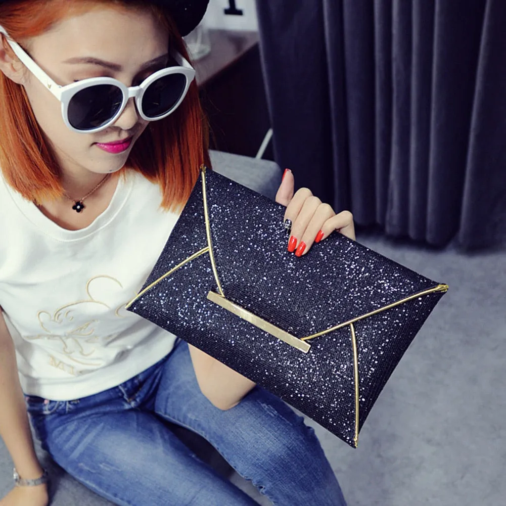 Fashion Sequin women clutch bag