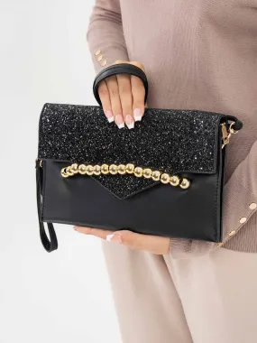 Glittered Envelope Clutch