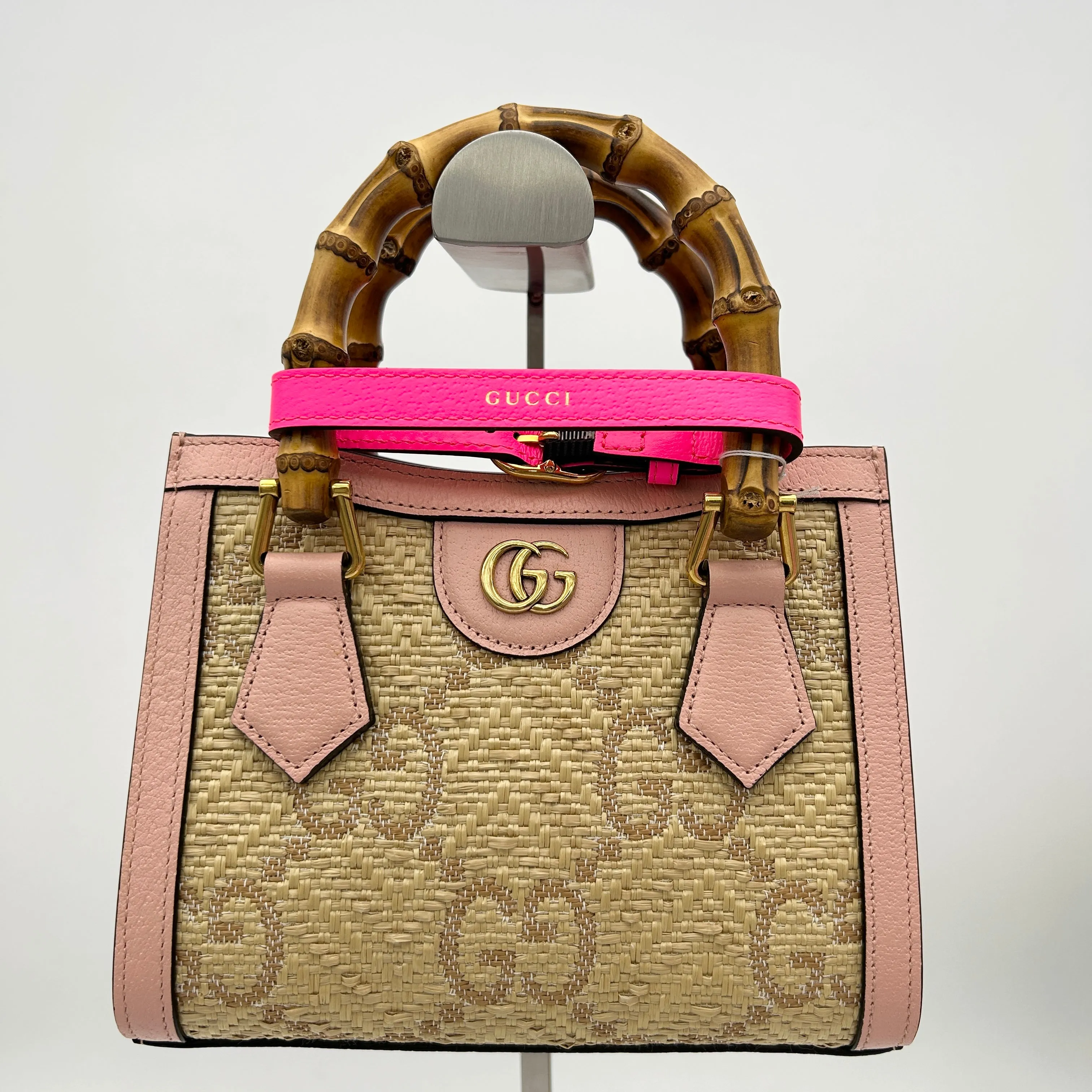 Gucci Diana Mini Tote Pink Japan Exclusive Bag