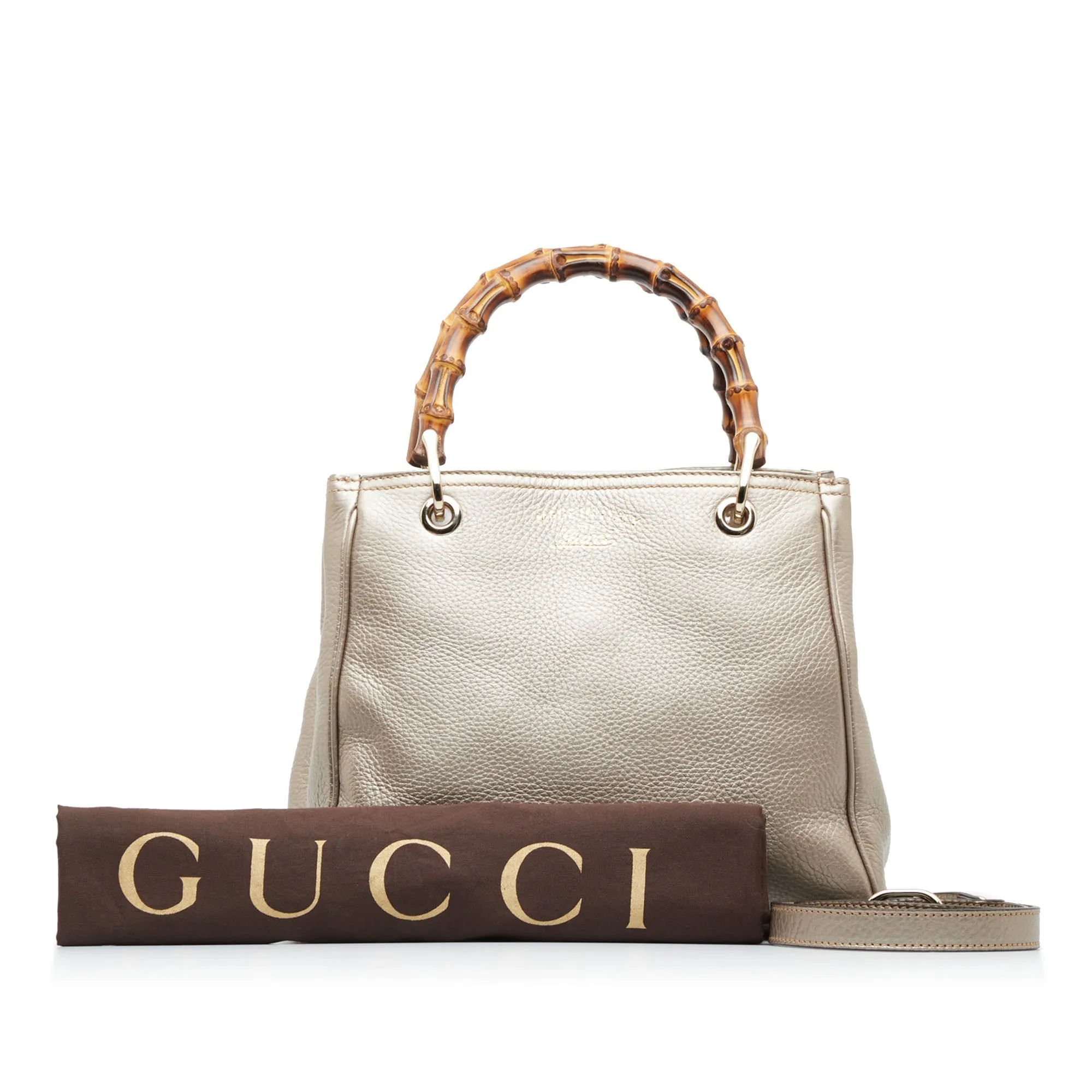 GUCCI Small Bamboo Shopper Satchel