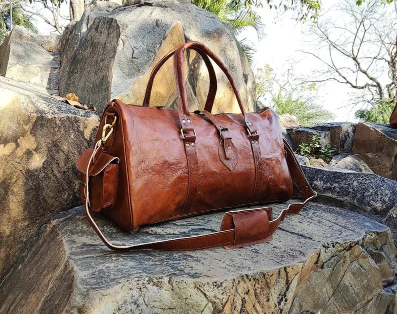 Handmade Leather Weekender