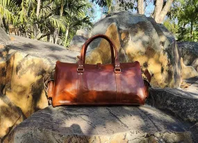 Handmade Leather Weekender