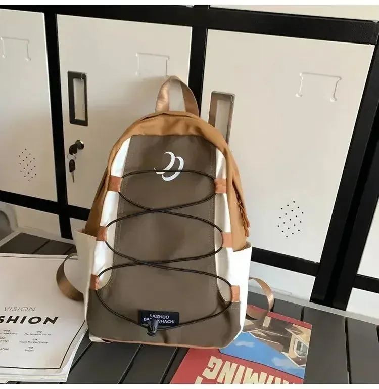 High Quality Fashion Simple Casual Style Backpack New Hot Selling High Capacity Versatile Youth School Student Backpack