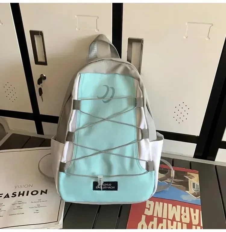 High Quality Fashion Simple Casual Style Backpack New Hot Selling High Capacity Versatile Youth School Student Backpack