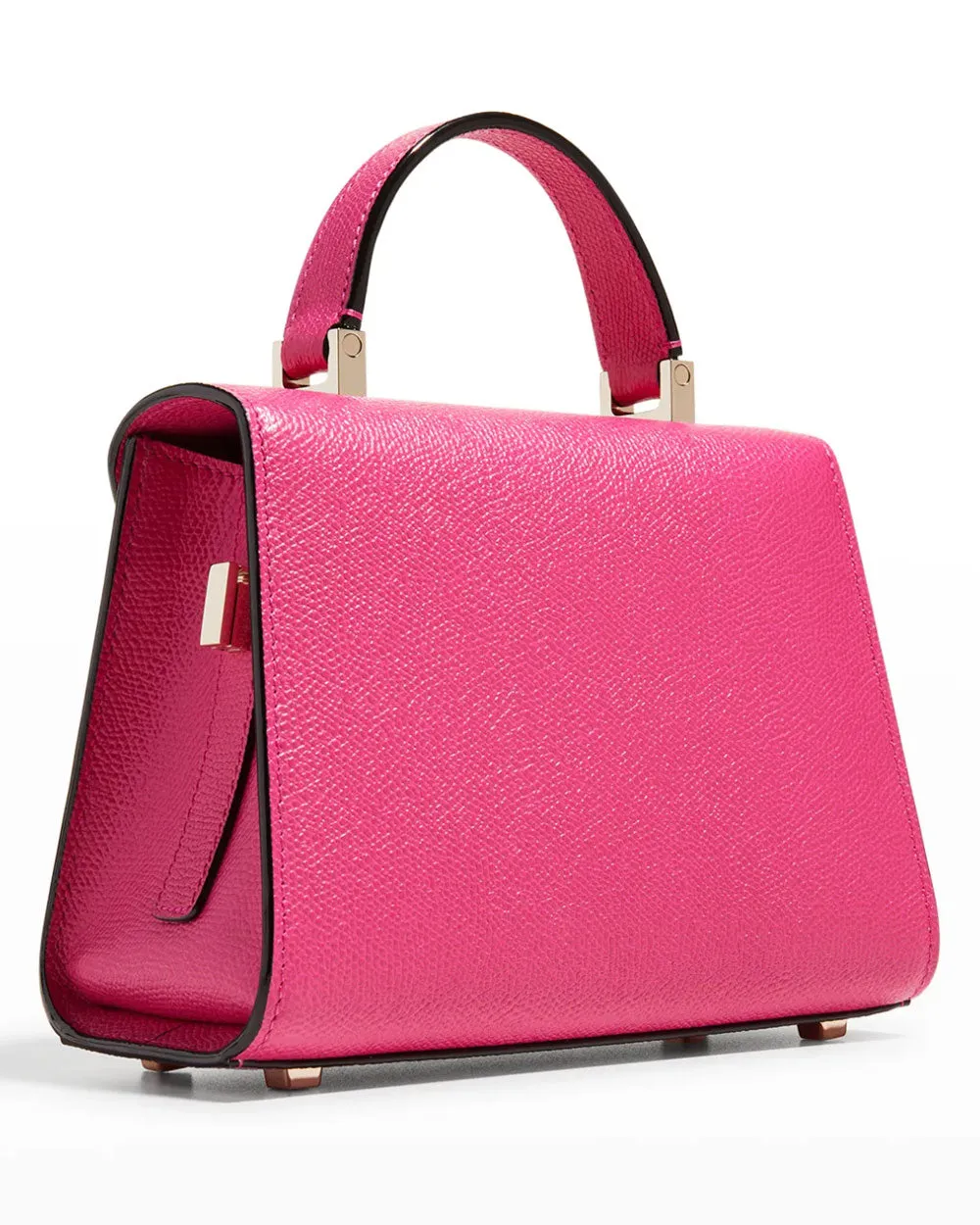 Iside Mirco Top Handle Bag in Bubblegum