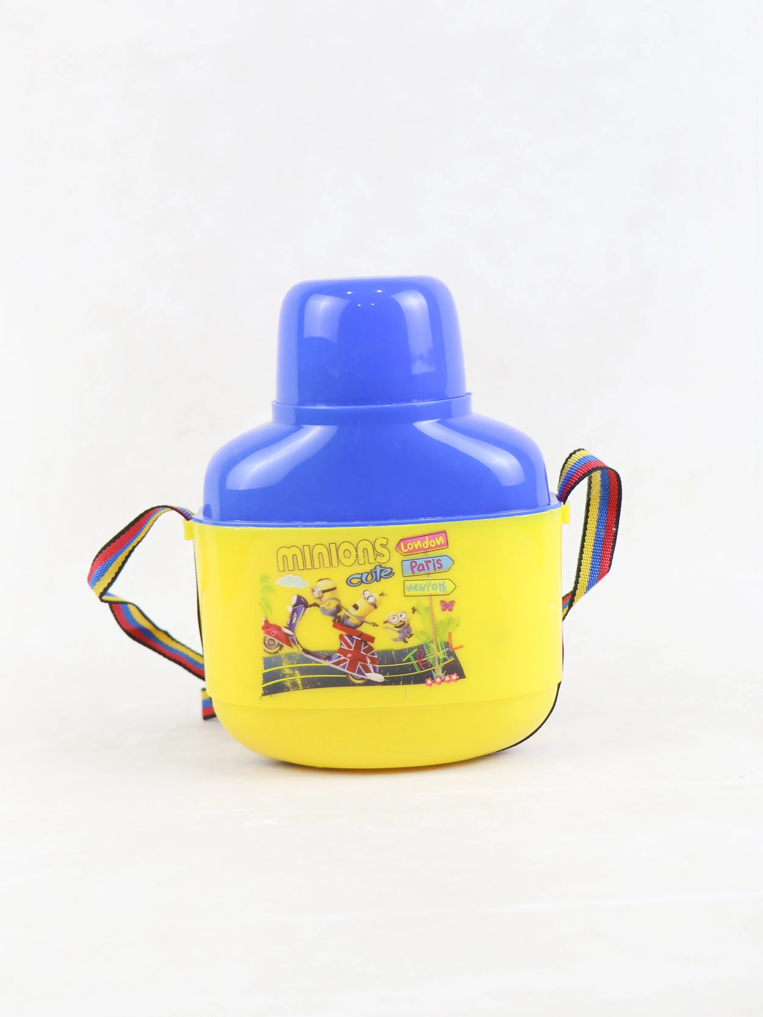 Kids Water Bottle Polo Cooler Minion Yellow