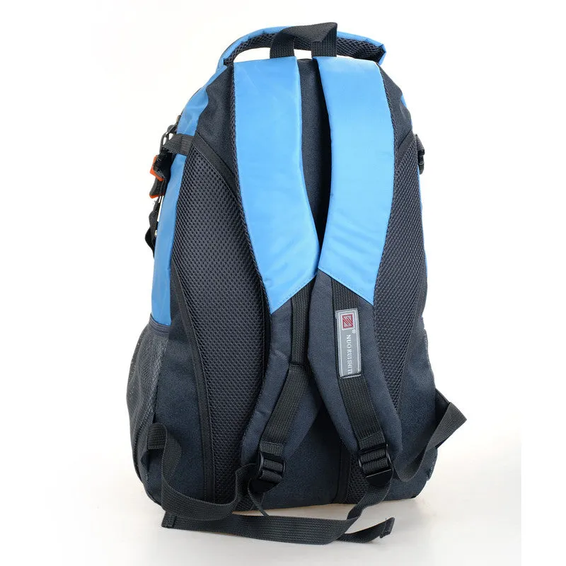 Korean color block lover men and women computer backpack bag Students school bag