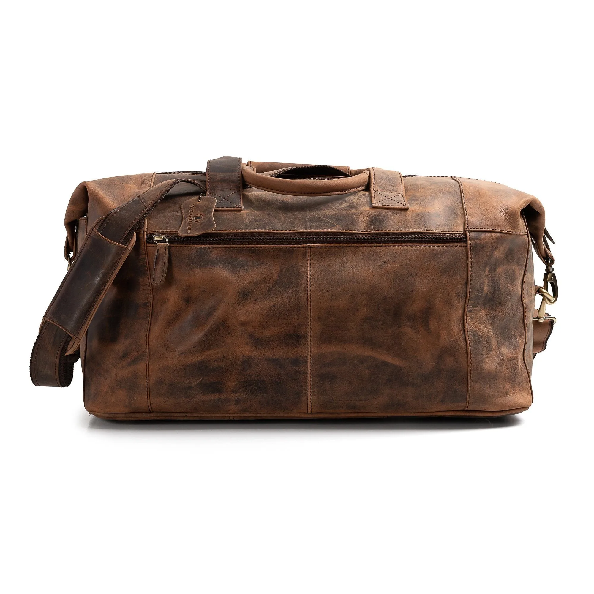 Leather Weekender Bag - Altico