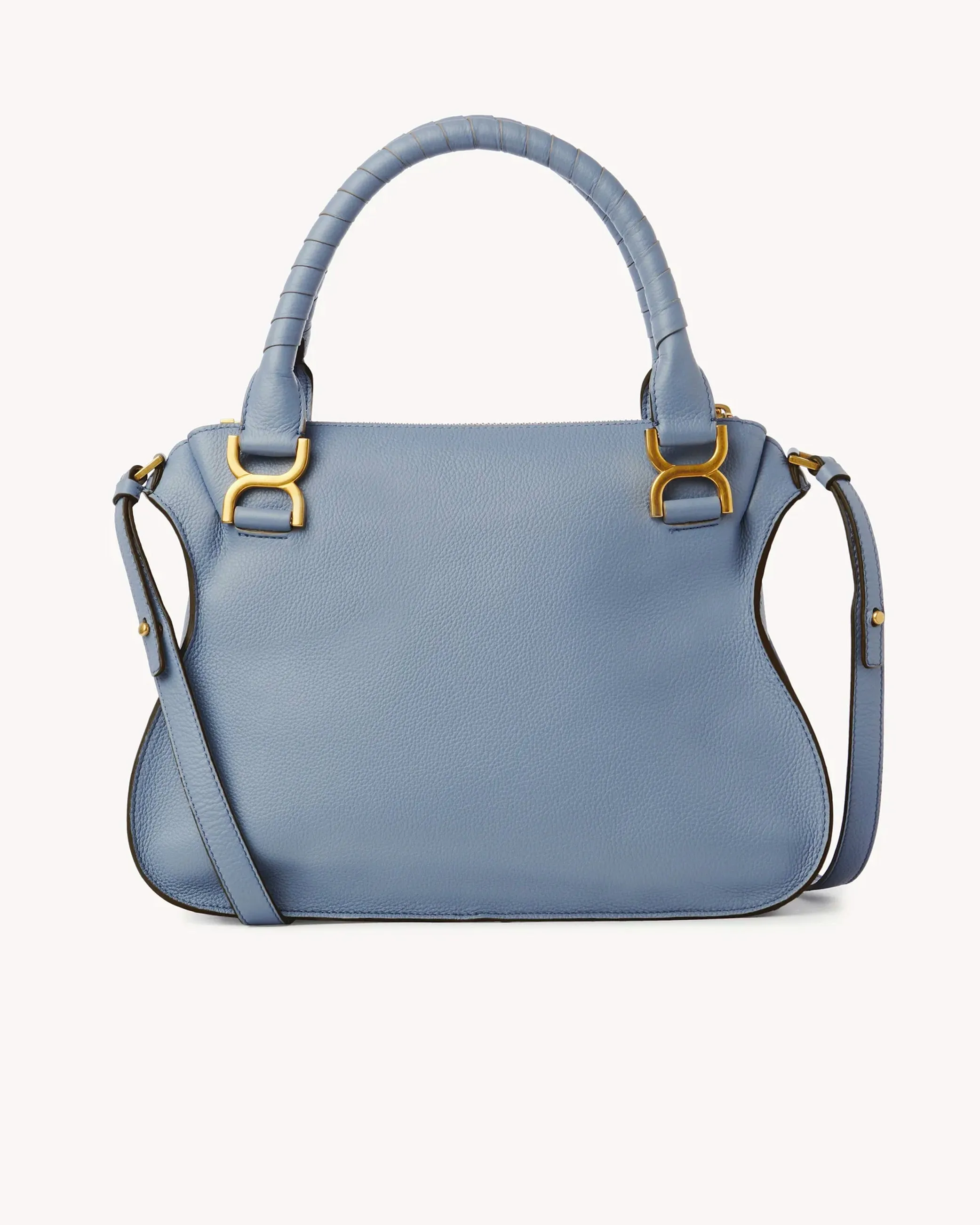 Marcie Small Double Carry Satchel in Shady Cobalt