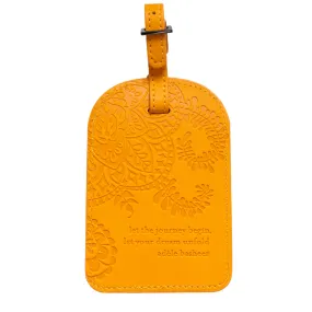 Marigold Yellow Luggage Tag