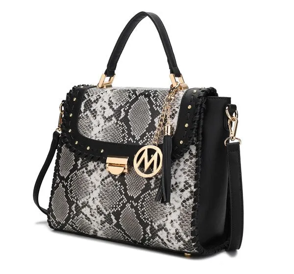 MKF Collection Lilli Satchel Handbag By Mia K