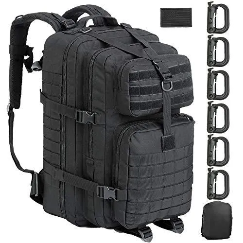 MROYALE™ 45L Tactical Outdoor Hiking Bag | 3 Day Bug Out Army MOLLE Backpack Rucksack