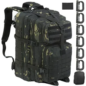 MROYALE™ 45L Tactical Outdoor Hiking Bag | 3 Day Bug Out Army MOLLE Backpack Rucksack