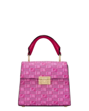 Mune BB Top Handle Bag in Fuchsia