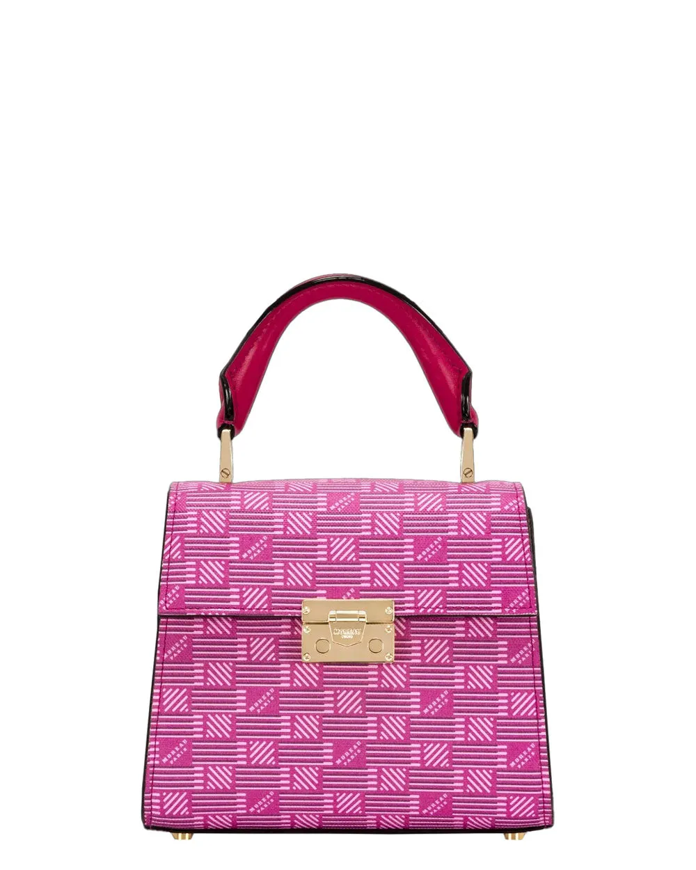 Mune BB Top Handle Bag in Fuchsia