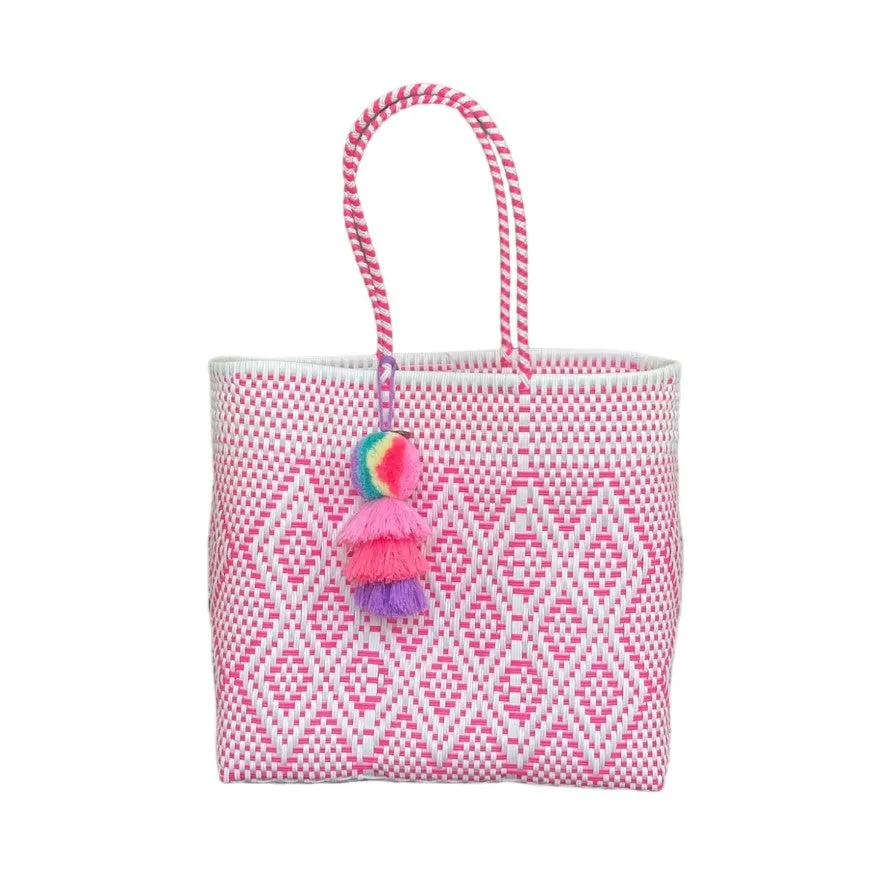 Neon Pink Cocoles Citron Bag (Medium)