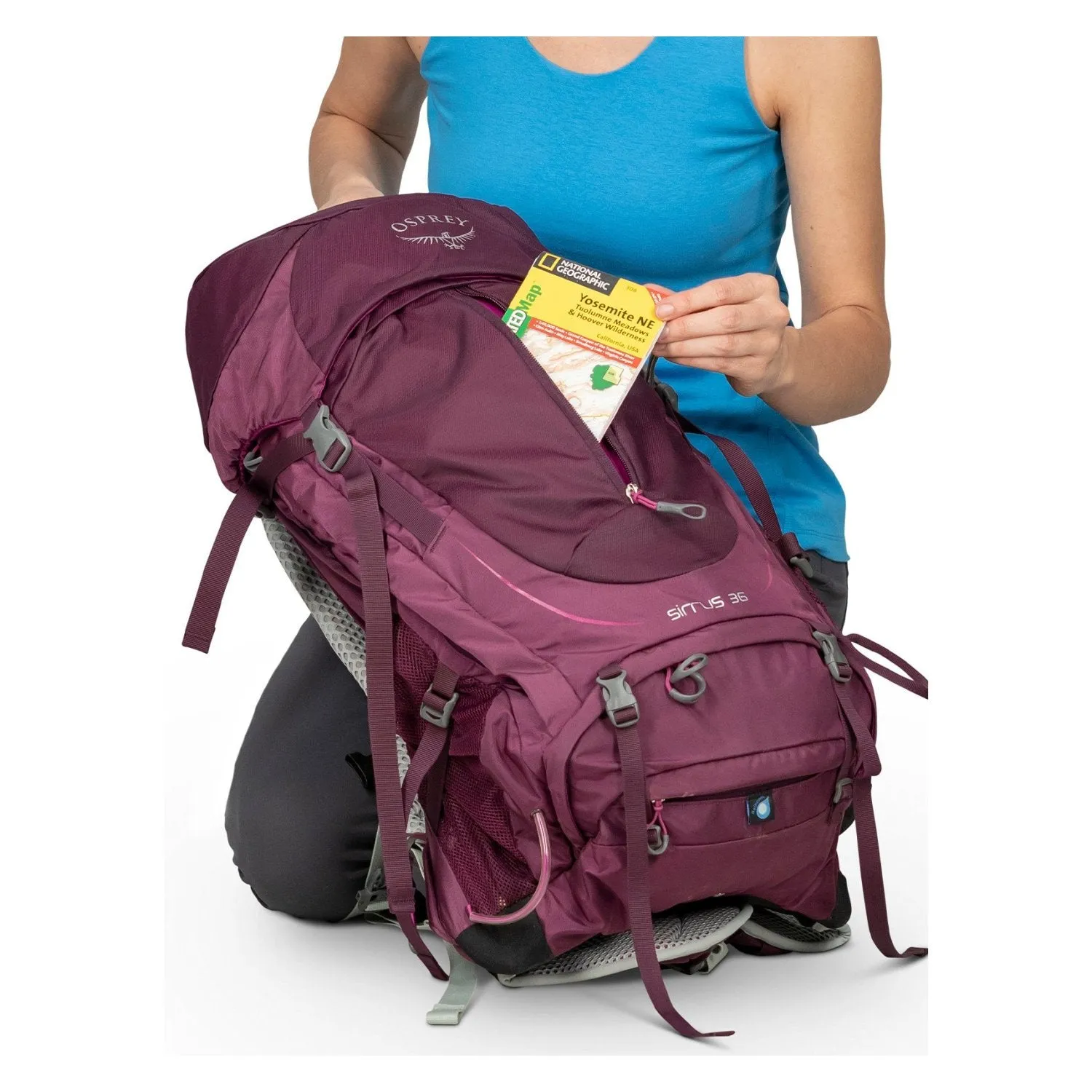 Osprey Sirrus 50 Backpack - Extra Small/Small - Women's Light Backpacking