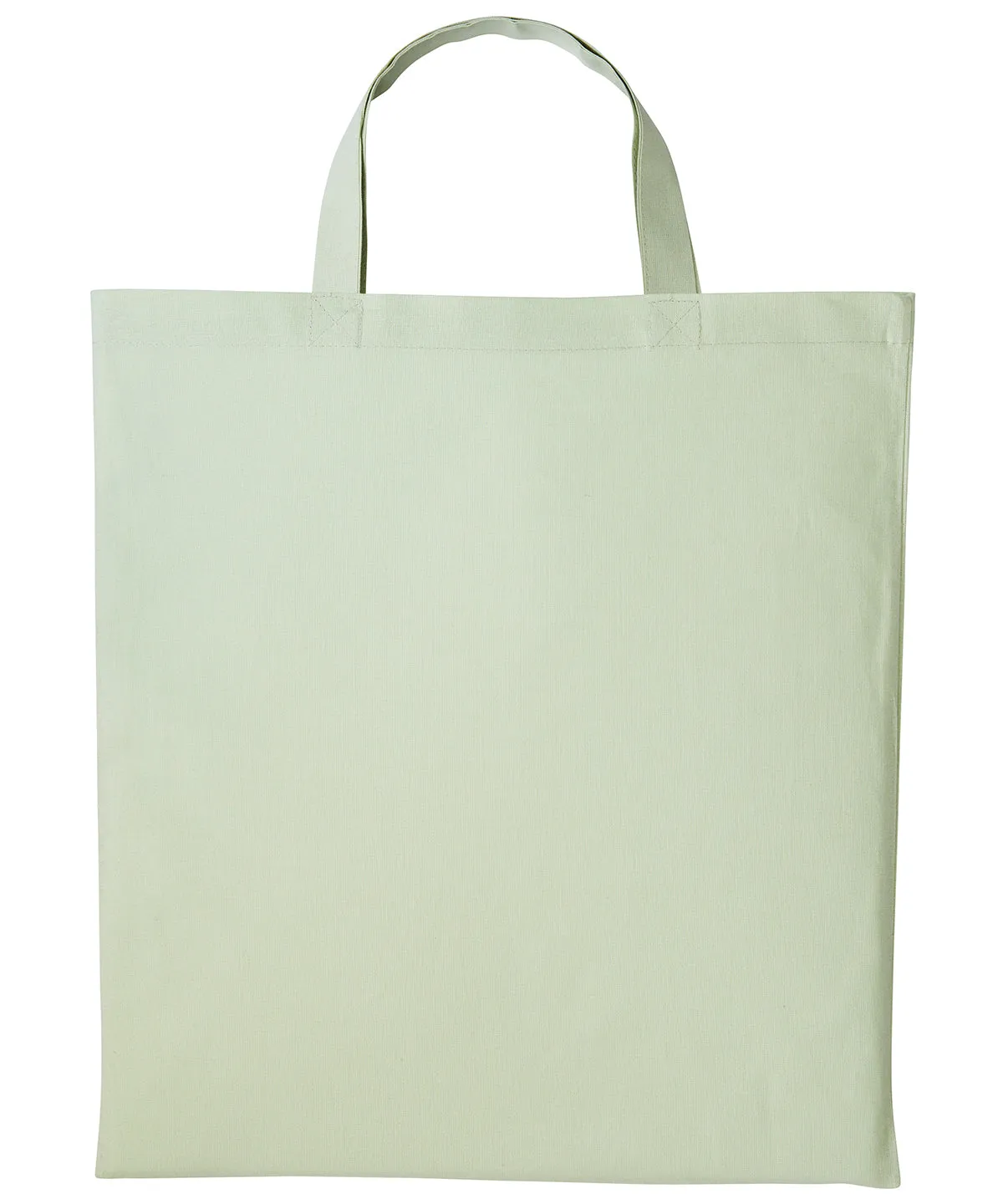 Pastel MInt - Cotton shopper short handle