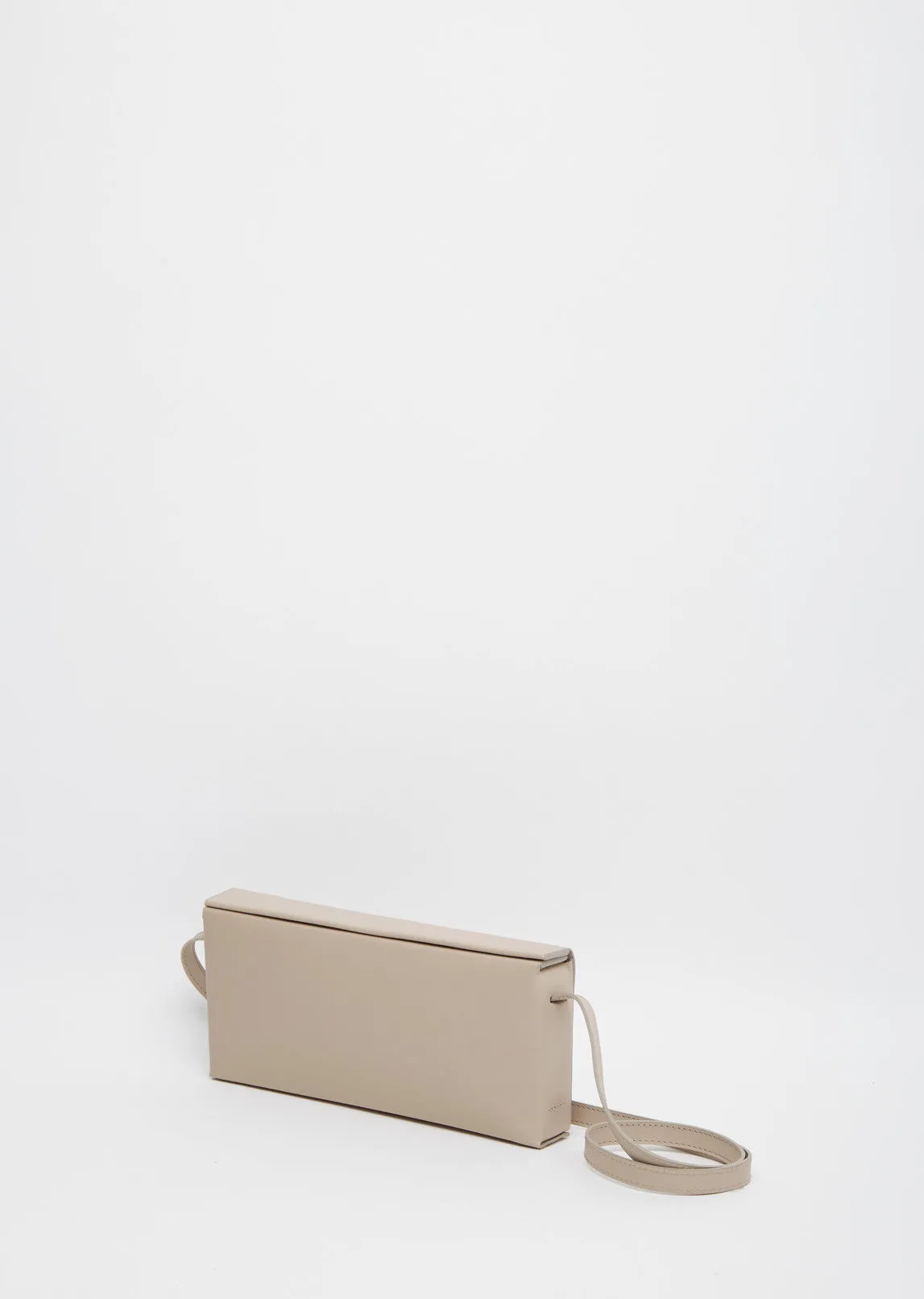 Pleated Box Shoulder Bag