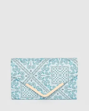 Print Lila Envelope Clutch Bag