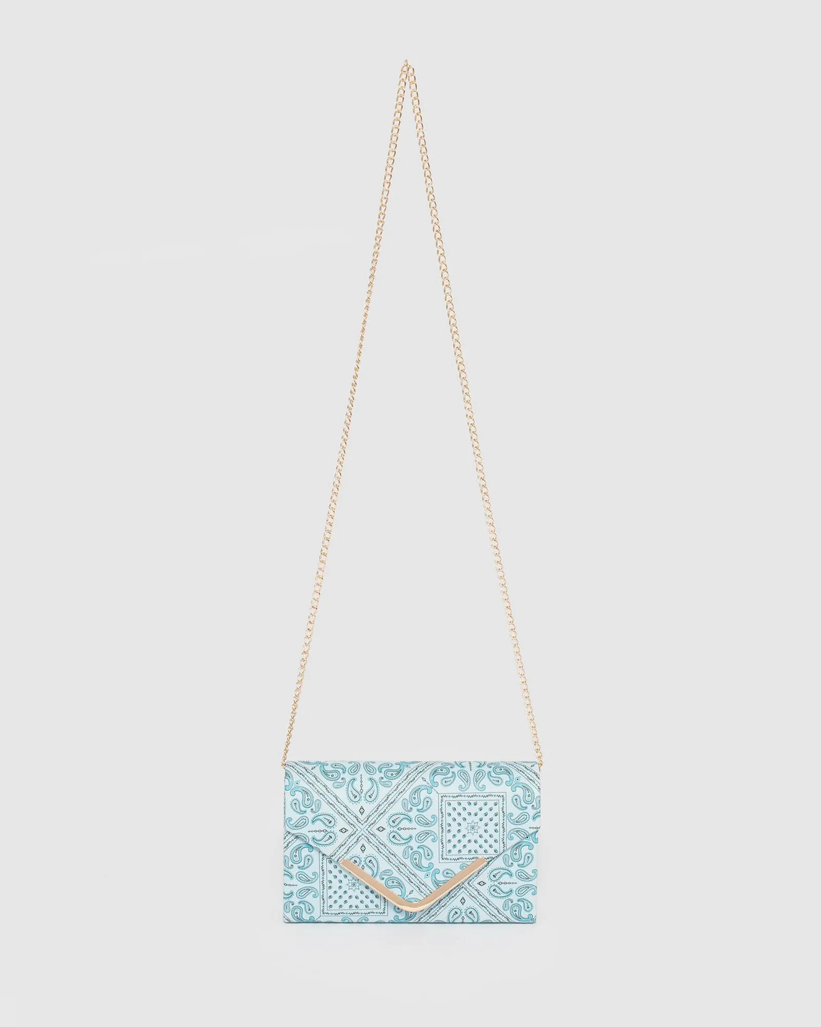 Print Lila Envelope Clutch Bag