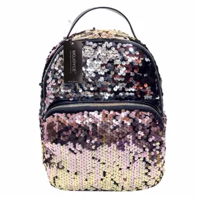 PU Leather Sequins Backpack